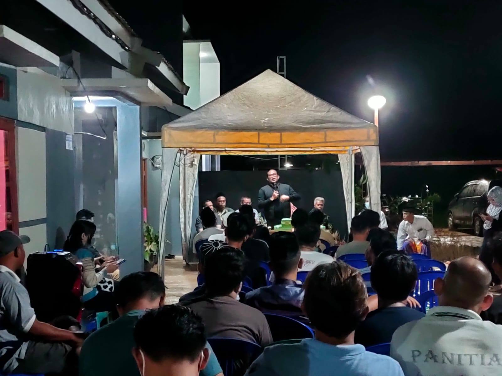 Wakil Bupati Kutim Menghadiri Undangan Warga