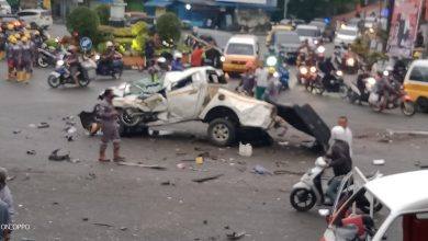 Photo of Kecelakaan Beruntun di Simpang Rapak Balikpapan