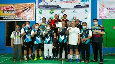 Photo of Ardiansyah Tutup Toernamen Badminton Kerta Jaya Cup 2022